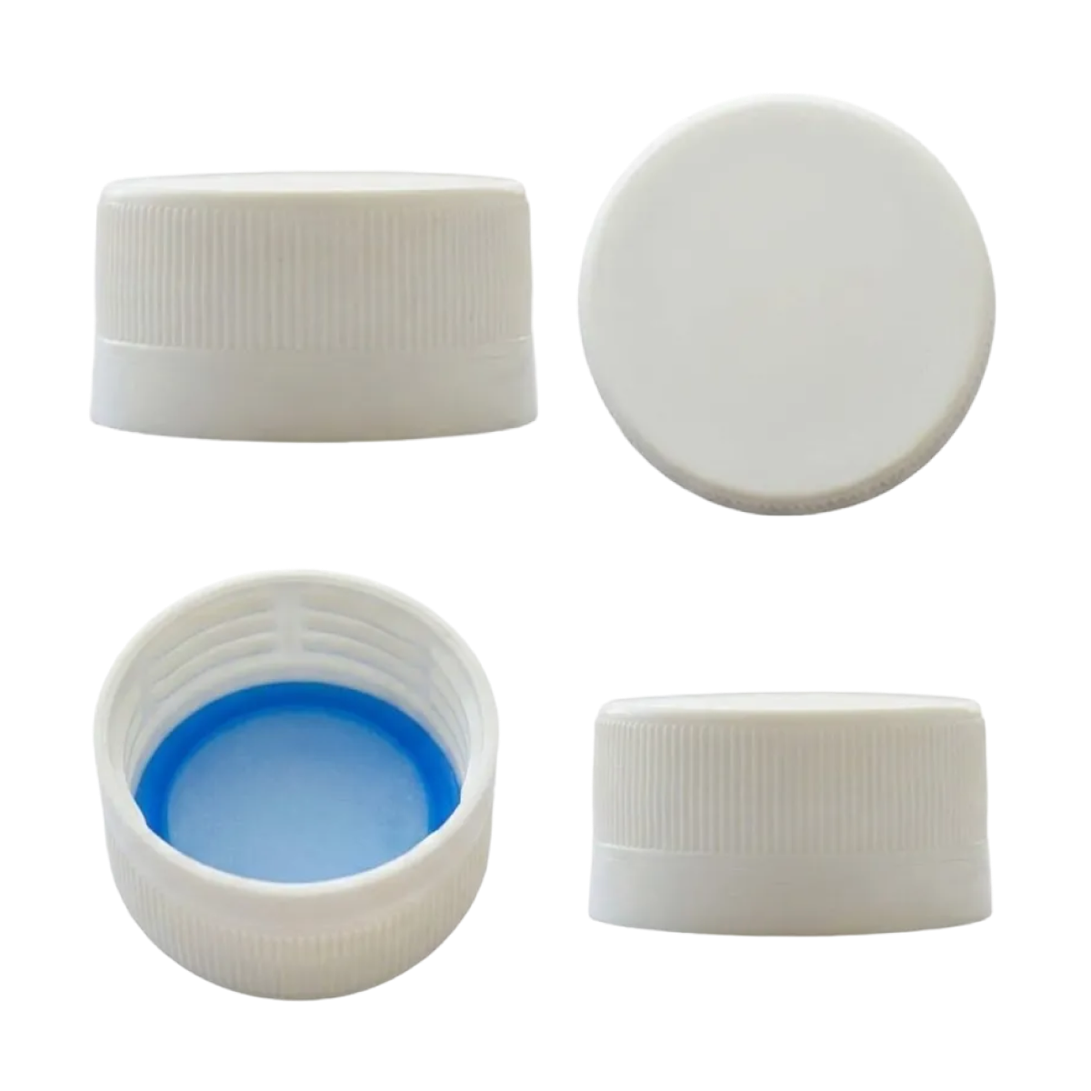 Tampa Plástica Baixa 28mm Com Vedante Diversas Cores