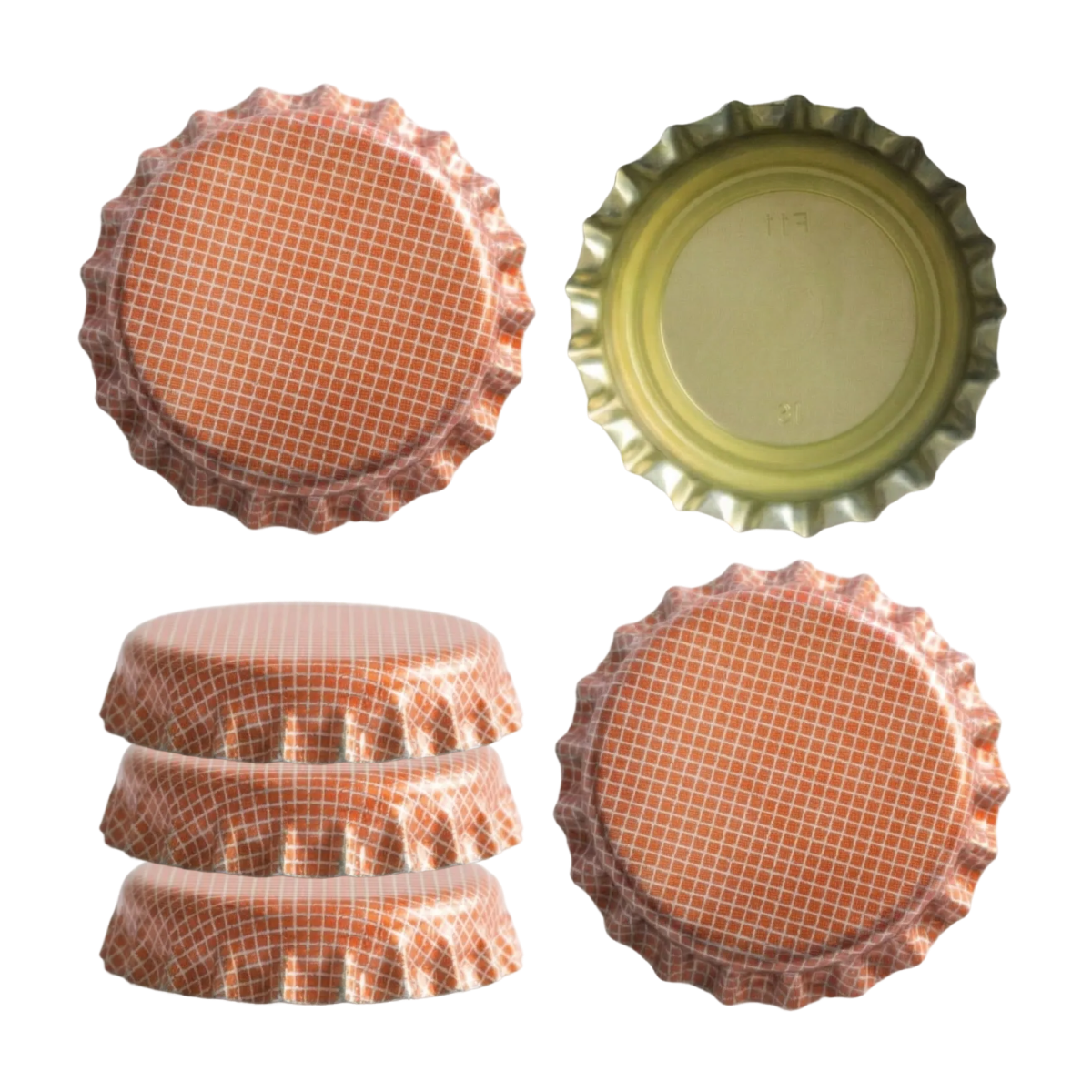 Rolha Metálica Pry Off Diversas Cores